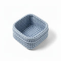 Crochet Basket Blue